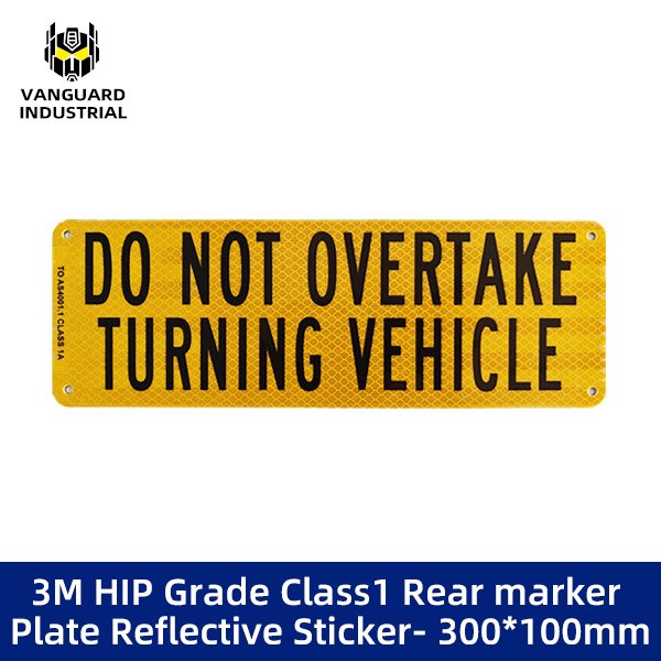 Plate Reflective Sticker- 300*100mm DNOTV