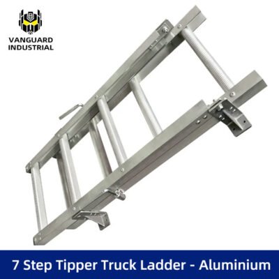 7 Step Tipper Truck Ladder - Aluminium