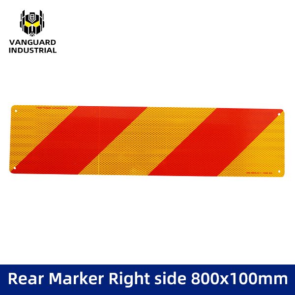 Rear Marker Right side 800x100mm