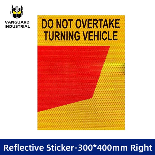 Reflective Sticker-300*400mm Right