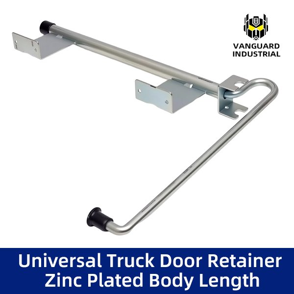 Universal Truck Door Retainer Zinc Plated Body Length 545mm Arm Length 432mm