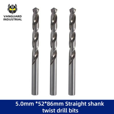 5.0mm *52*86mm Straight shank twist drill bits