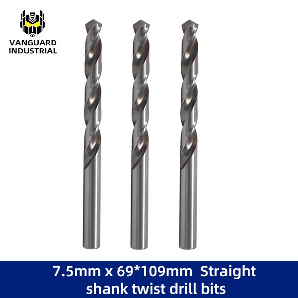 7.5mm x 69*109mm  Straight shank twist drill bits