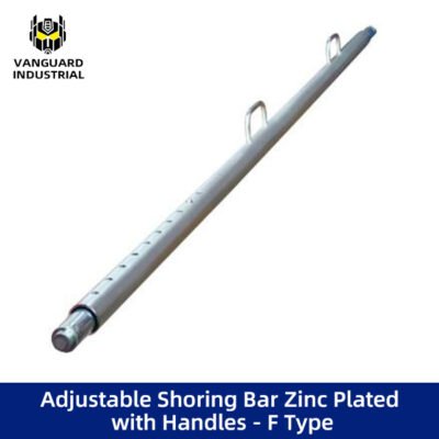 Adjustable Shoring Bar Zinc Plated with Handles - F Type