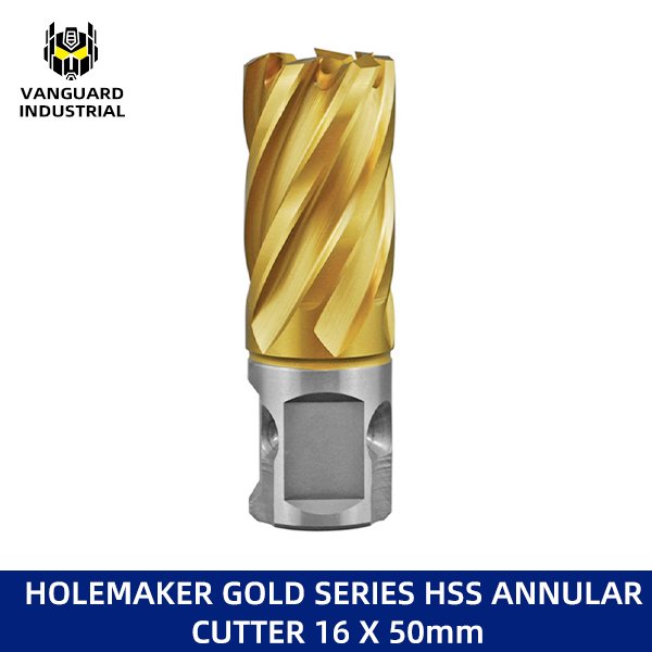 HOLEMAKER GOLD SERIES HSS ANNULAR CUTTER 16 X 50mm