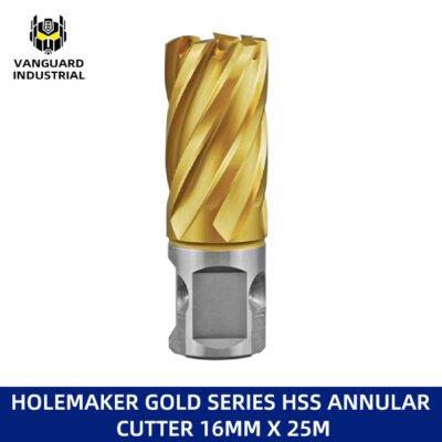 HOLEMAKER GOLD SERIES HSS ANNULAR CUTTER 16MM X 25M