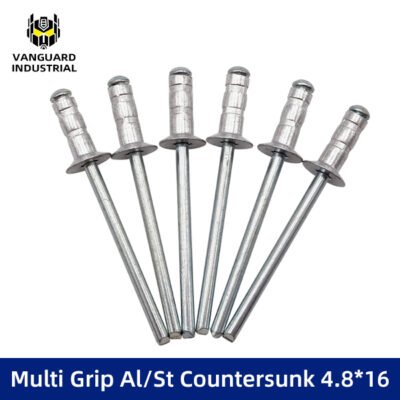 Multi Grip Al/St Countersunk 4.8*16