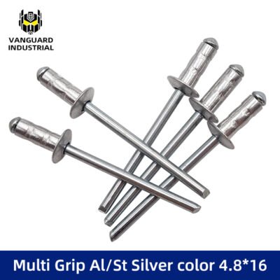 Multi Grip Al/St Silver color 4.8*16