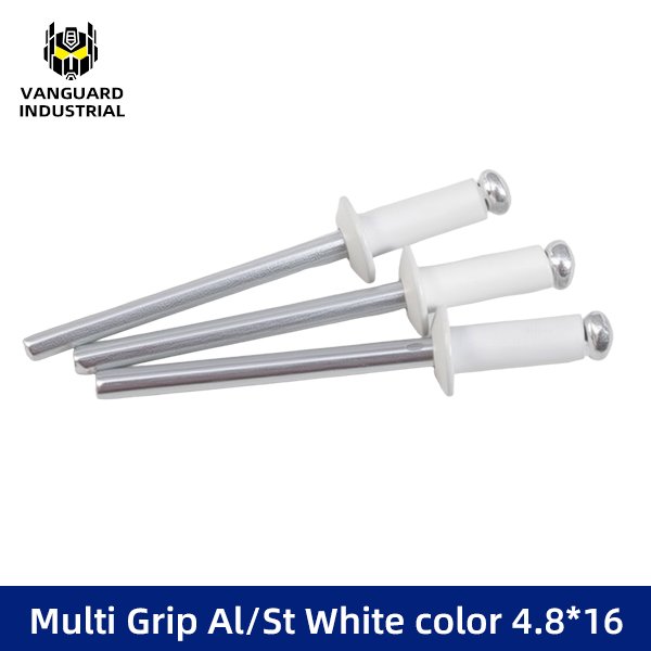 Multi Grip Al/St White color 4.8*16
