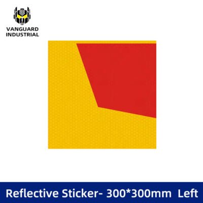 3M HIP Grade Class1 Rear marker Plate Reflective Sticker- 300*300mm Left