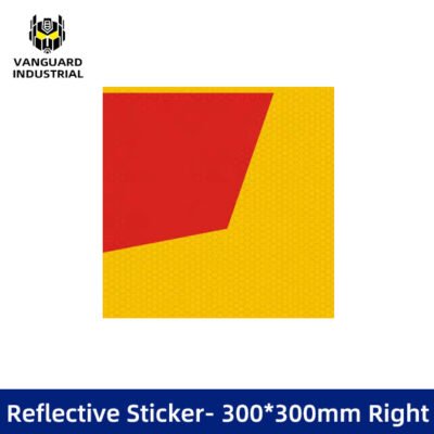3M HIP Grade Class1 Rear marker Plate Reflective Sticker- 300*300mm Right