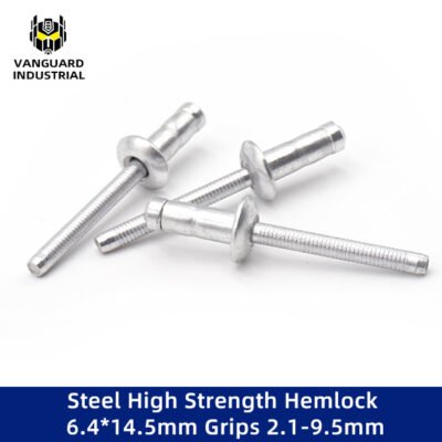 Steel High Strength Hemlock 6.4*14.5mm Grips 2.1-9.5mm