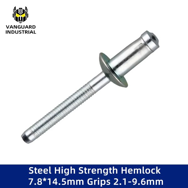 Steel High Strength Hemlock 7.8*14.5mm Grips 2.1-9.6mm